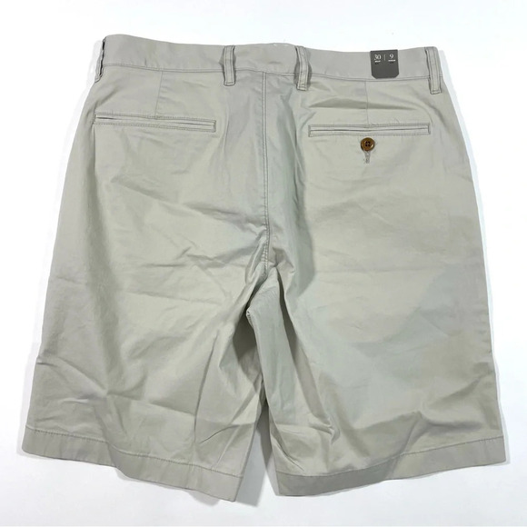 New J Crew 9” Chino Shorts Men’s Size 30 Stone - Picture 3 of 9